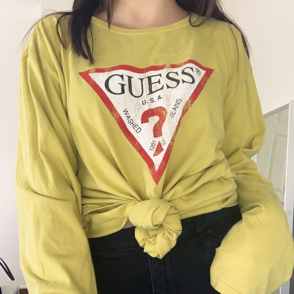 Guess Tops - vintage style guess long sleeve